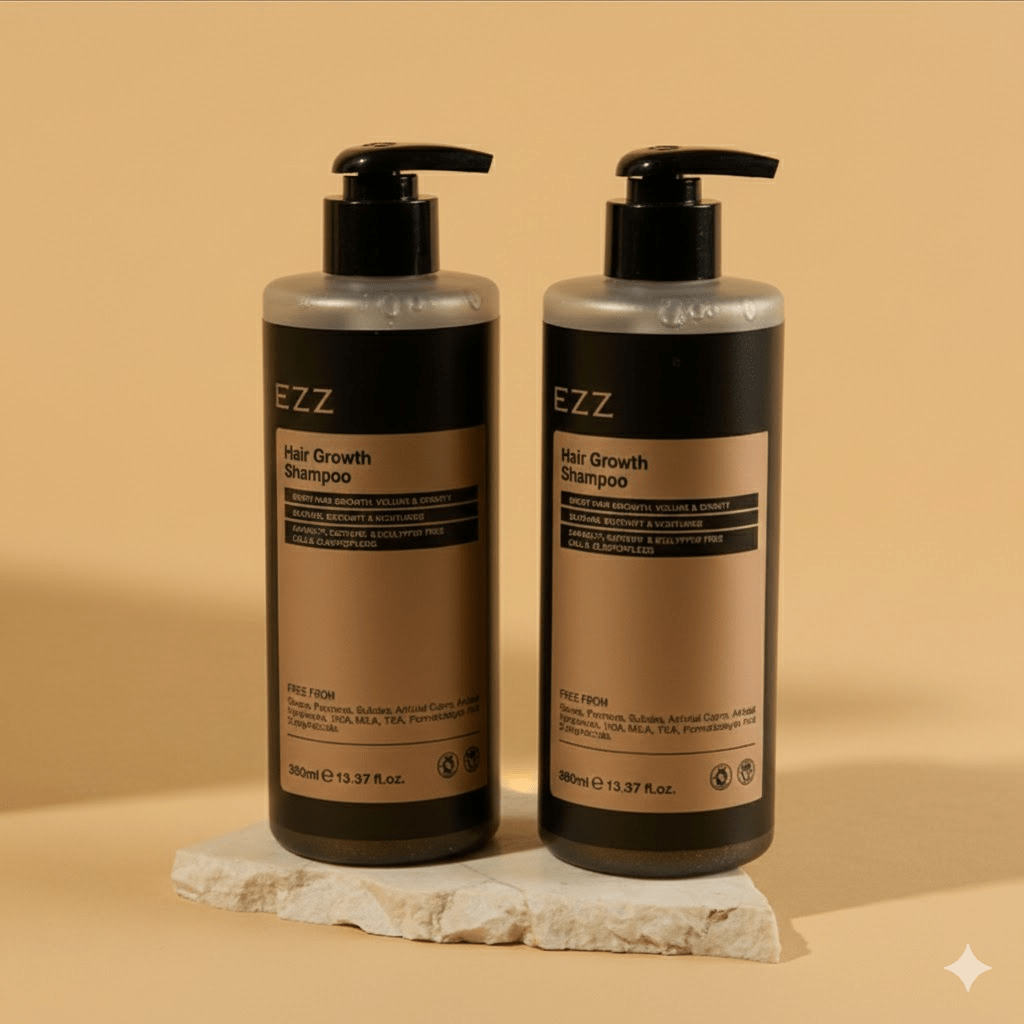 EZZ Hair Growth Shampoo 2 packs - Best Hair Growth Spray Products EZZ OFFICIAL